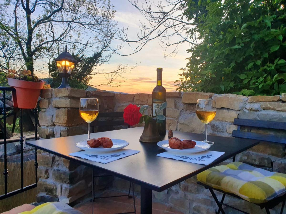 Casa Leonarda, Old Authentic Istrian Stone House Near Motovun, Central Istria Zamask Exterior photo