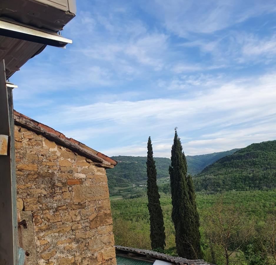 Casa Leonarda, Old Authentic Istrian Stone House Near Motovun, Central Istria Zamask Exterior photo