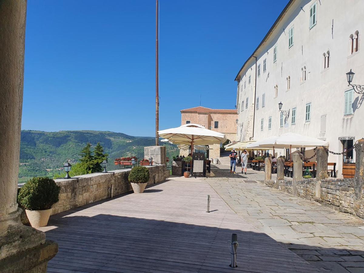 Casa Leonarda, Old Authentic Istrian Stone House Near Motovun, Central Istria Zamask Exterior photo